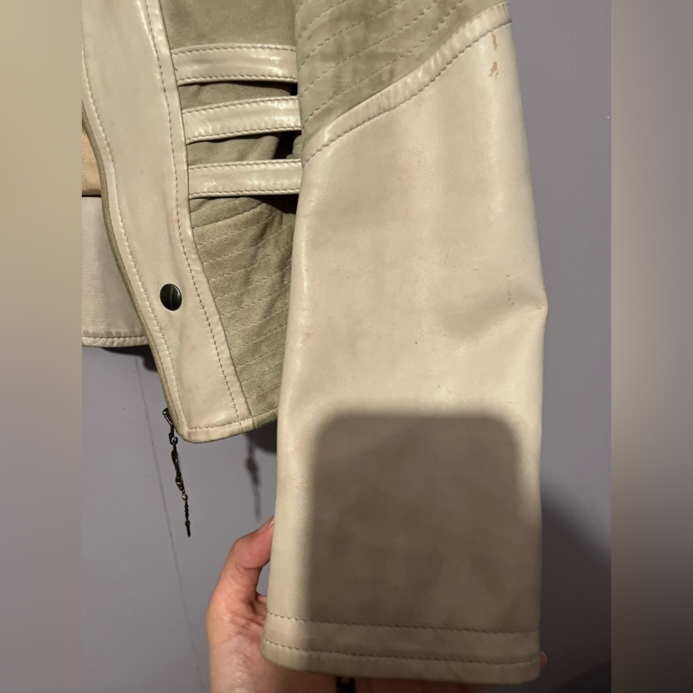 Vintage Just Cavalli Python Skin Leather/Suede Jacket - Picture 9 of 17